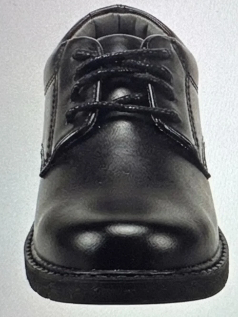 School Issue Scholar 5200 Uniform Shoe (Toddler/Little Kid/Big Kid)Black Leather